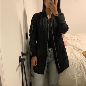 Alpha Industries Long Bomber Jacket